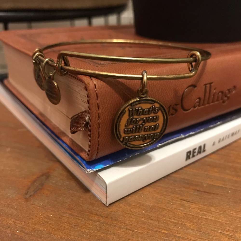 Alex and Ani “What’s for you will not pass you”